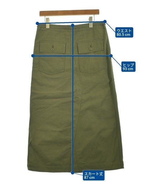 Needles ロング・マキシ丈スカート レディース 【古着】【中古】【送料