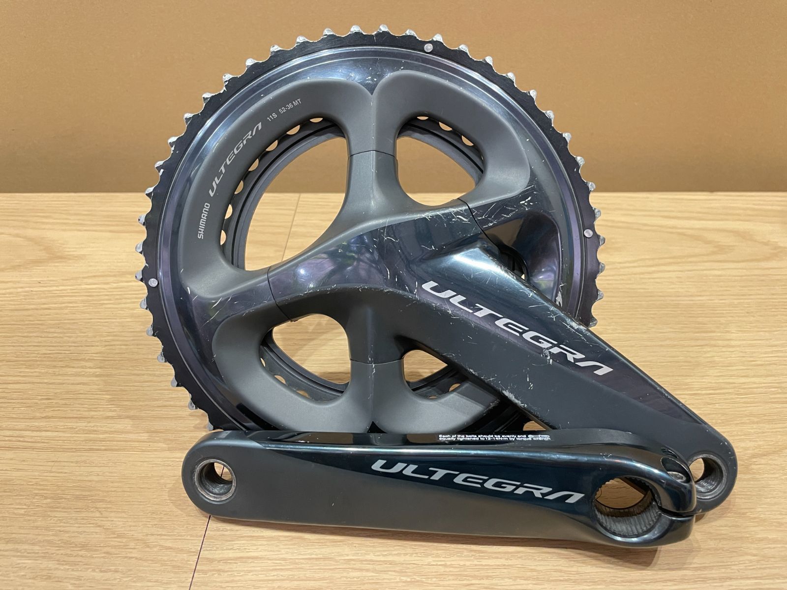 □USED□SHIMANO シマノ ULTEGRA アルテグラ FC-R8000 165mm 52-36T