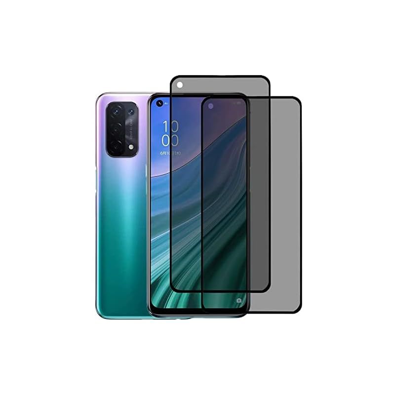 覗き見防止】【2枚セット】OPPO A54 5G / A53 2020 用 ガラスフィルム