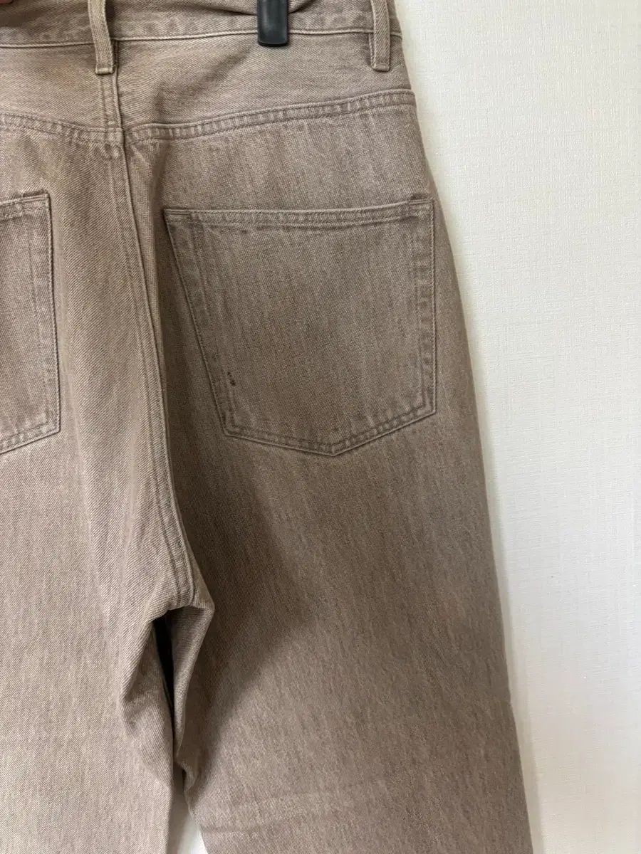 AURALEE BROWN DENIM HARD TWIST 未使用 モカブラウン 0 Hard Twist 