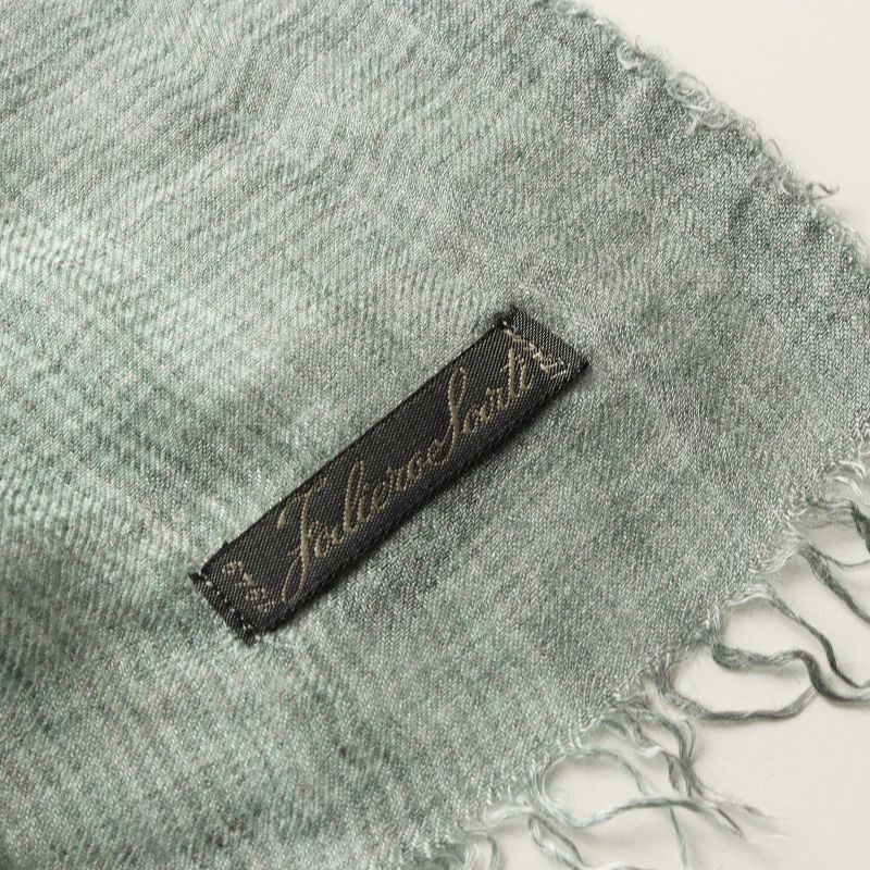 ファリエロサルティ Faliero Sarti チェック 大判 モダールカシミヤ