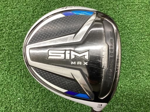 中古】 テーラーメイド SIM MAX 3W フェアウェイウッド FW TENSEI BLUE