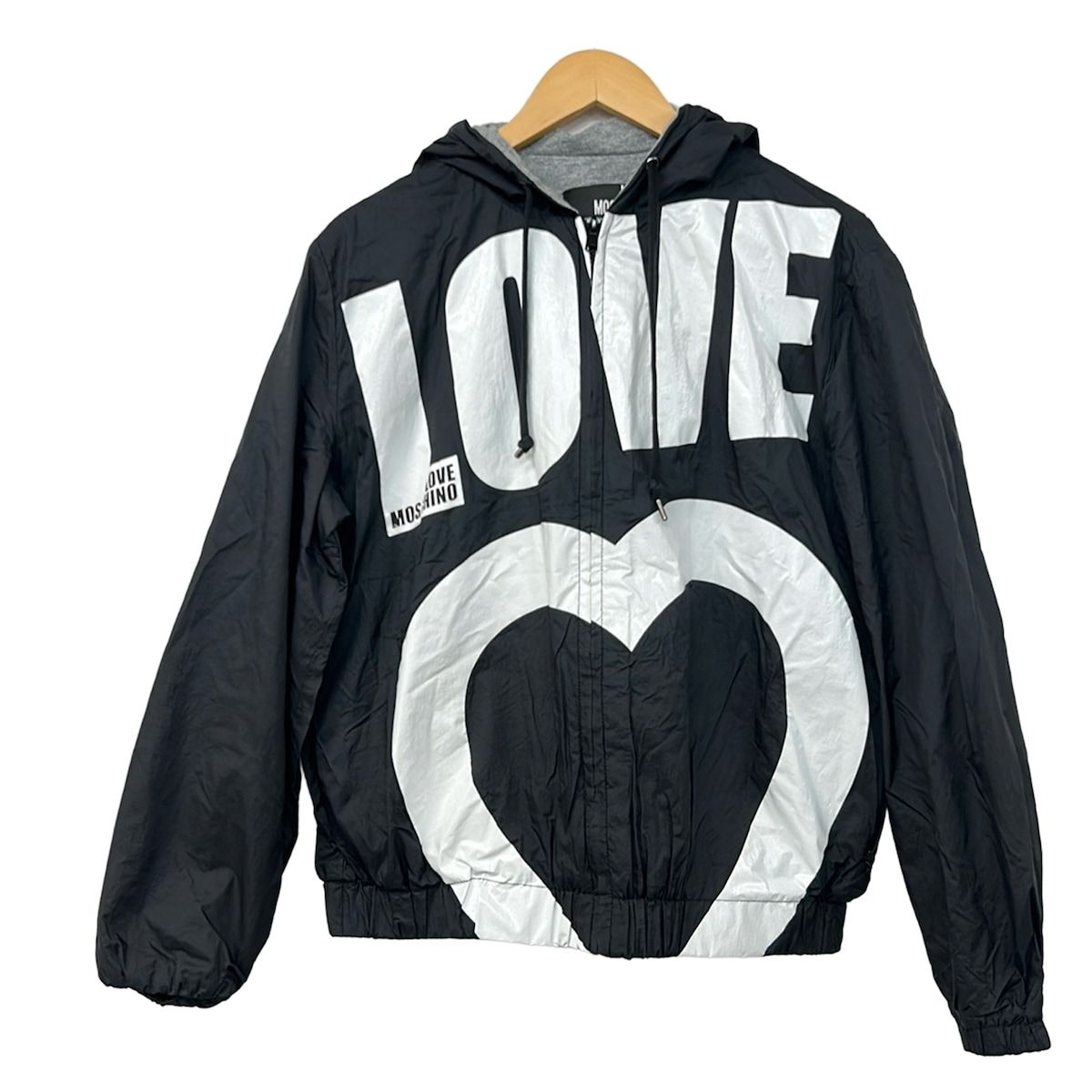 LOVE MOSCHINO(ラブモスキーノ) ブルゾン サイズI 44 レディース美品 