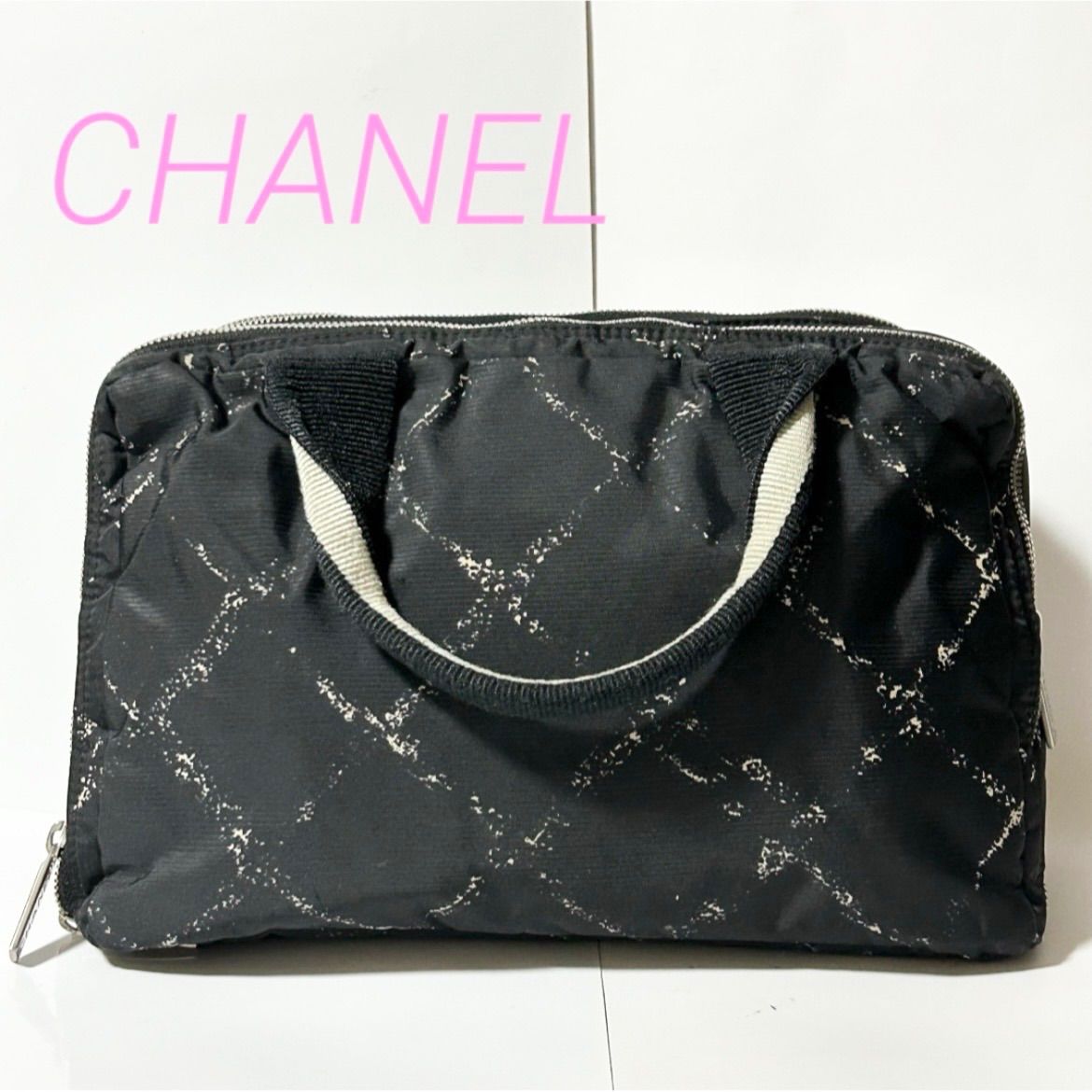 CHANEL シャネル ニュートラベルライン ナイロン ジャカード 5734834