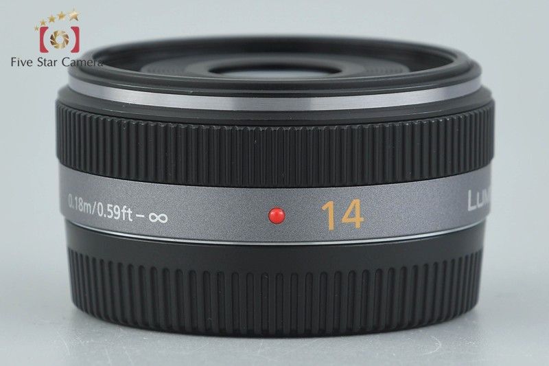 中古】Panasonic パナソニック LUMIX G 14mm f/2.5 ASPH. H-H014
