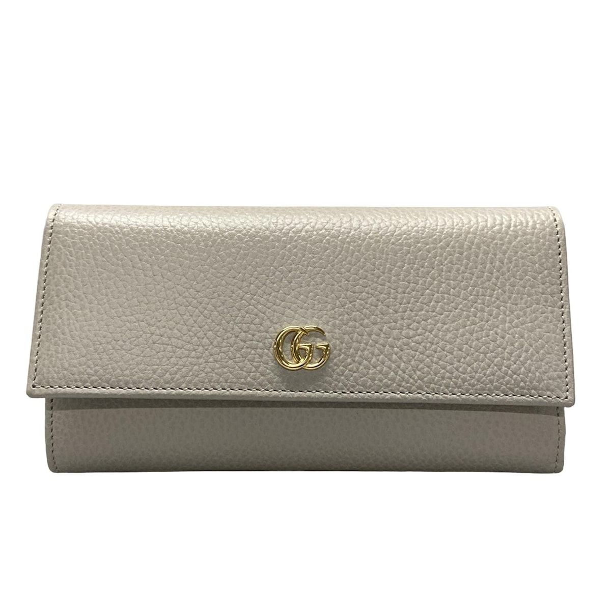 GUCCI(グッチ) 長財布美品 ダブルG バイカラー コンチネンタル 