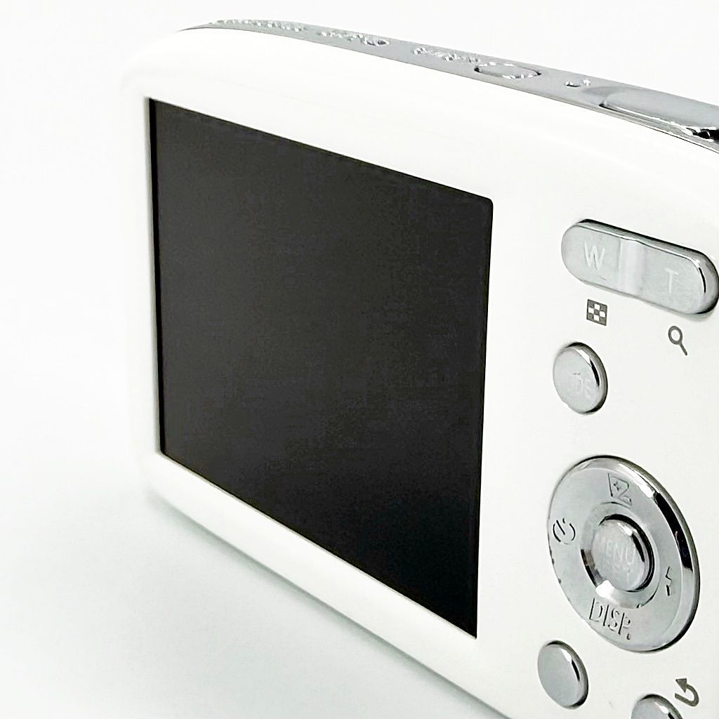 パナソニック Panasonic LUMIX DMC-S2 ホワイト コンデジ カメラ 中古