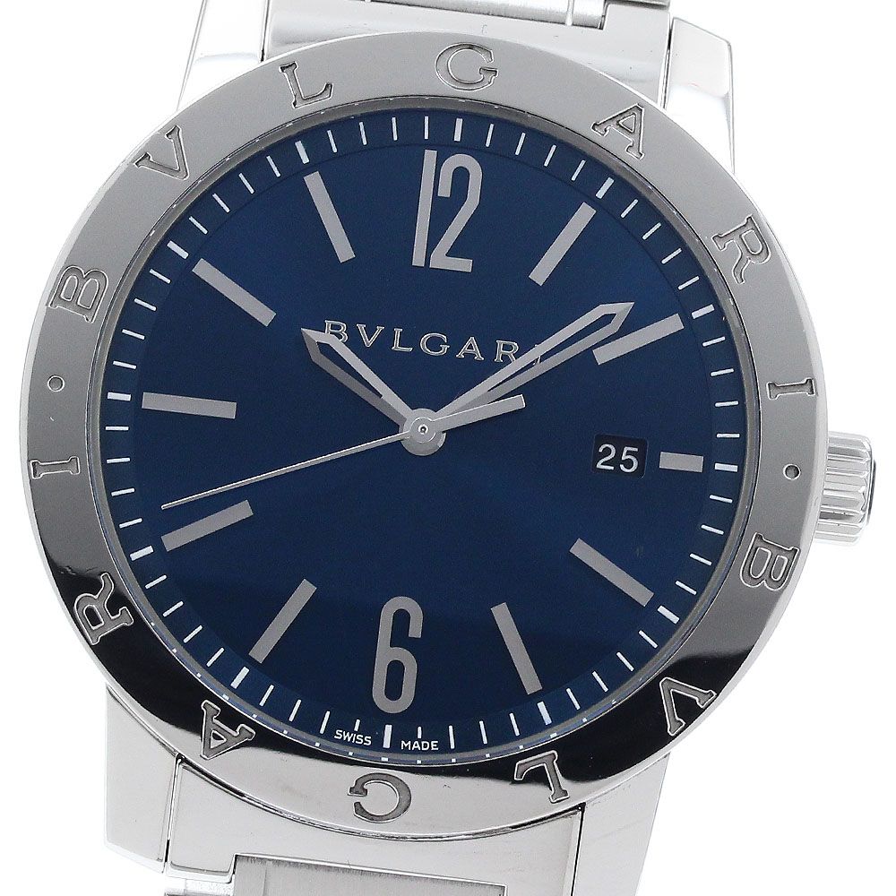 ブルガリ BVLGARI BB41S ブルガリブルガリ デイト 自動巻き メンズ き_939470