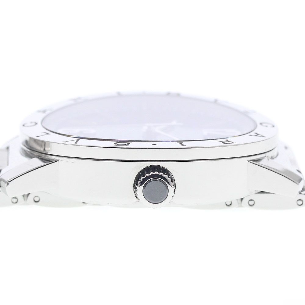  ブルガリ BVLGARI BB41S ブルガリブルガリ デイト 自動巻き メンズ き_939470 ブラウン系 自動巻き時計 腕時計(アナログ)