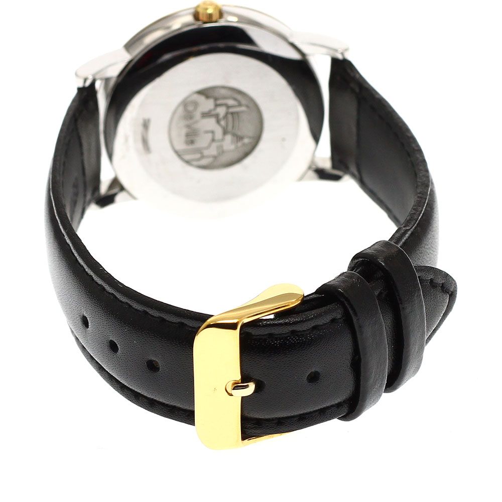  オメガ OMEGA 7704.11.01 デビル プレステージ YGベゼル デイト 自動巻き メンズ _938802 秋コーデ 自動巻き時計 腕時計(アナログ)