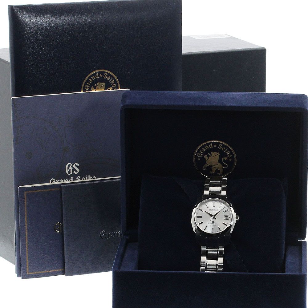  セイコー SEIKO SBGR001|9S55-0010 グランドセイコー デイト 自動巻き メンズ 箱 保証書付き_941262 ブルゾン 自動巻き時計 腕時計(アナログ)