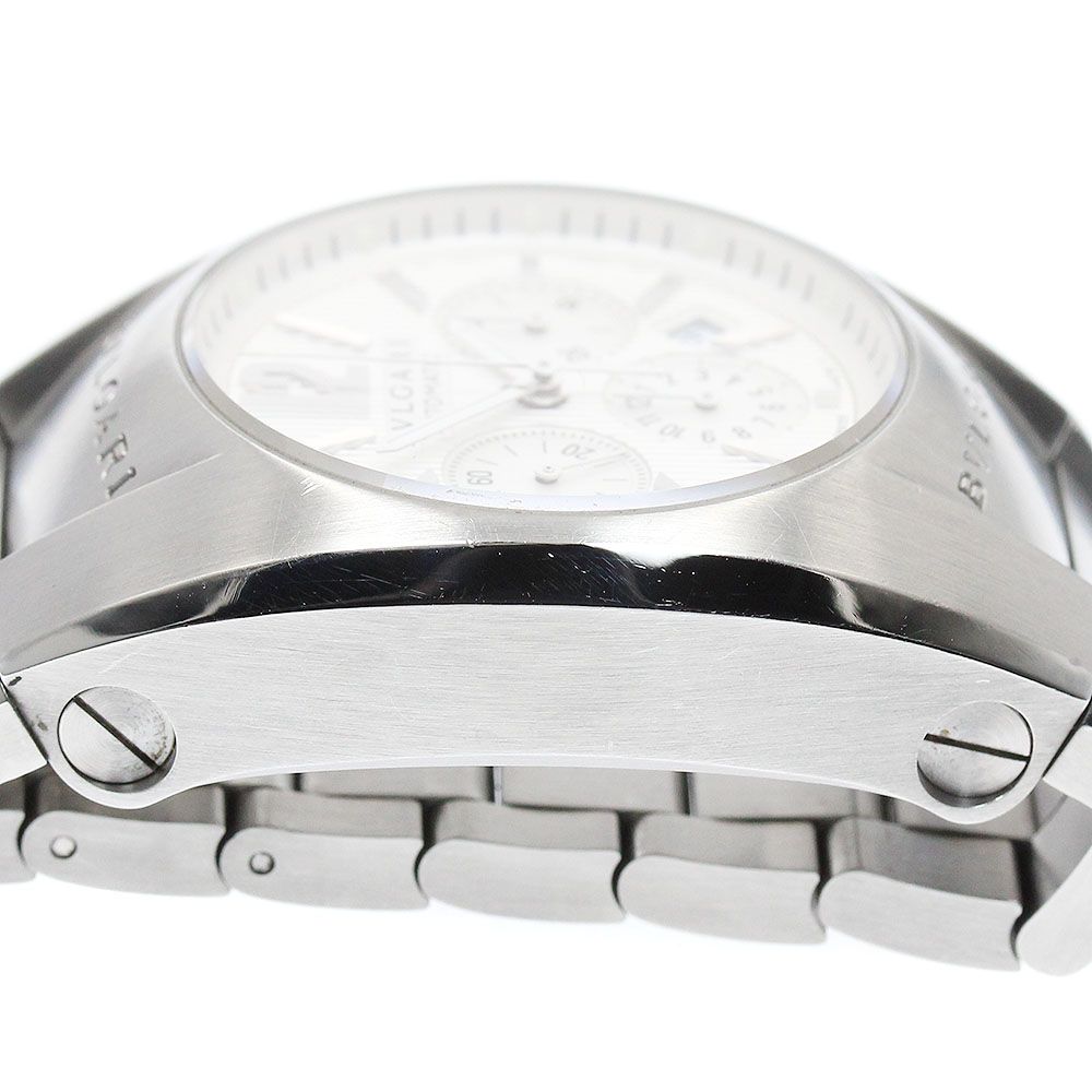  ブルガリ BVLGARI EG35SCH エルゴン クロノグラフ デイト 自動巻き ボーイズ 内箱 保証書付き_941090 ウインドブレーカー 自動巻き時計 腕時計(アナログ)