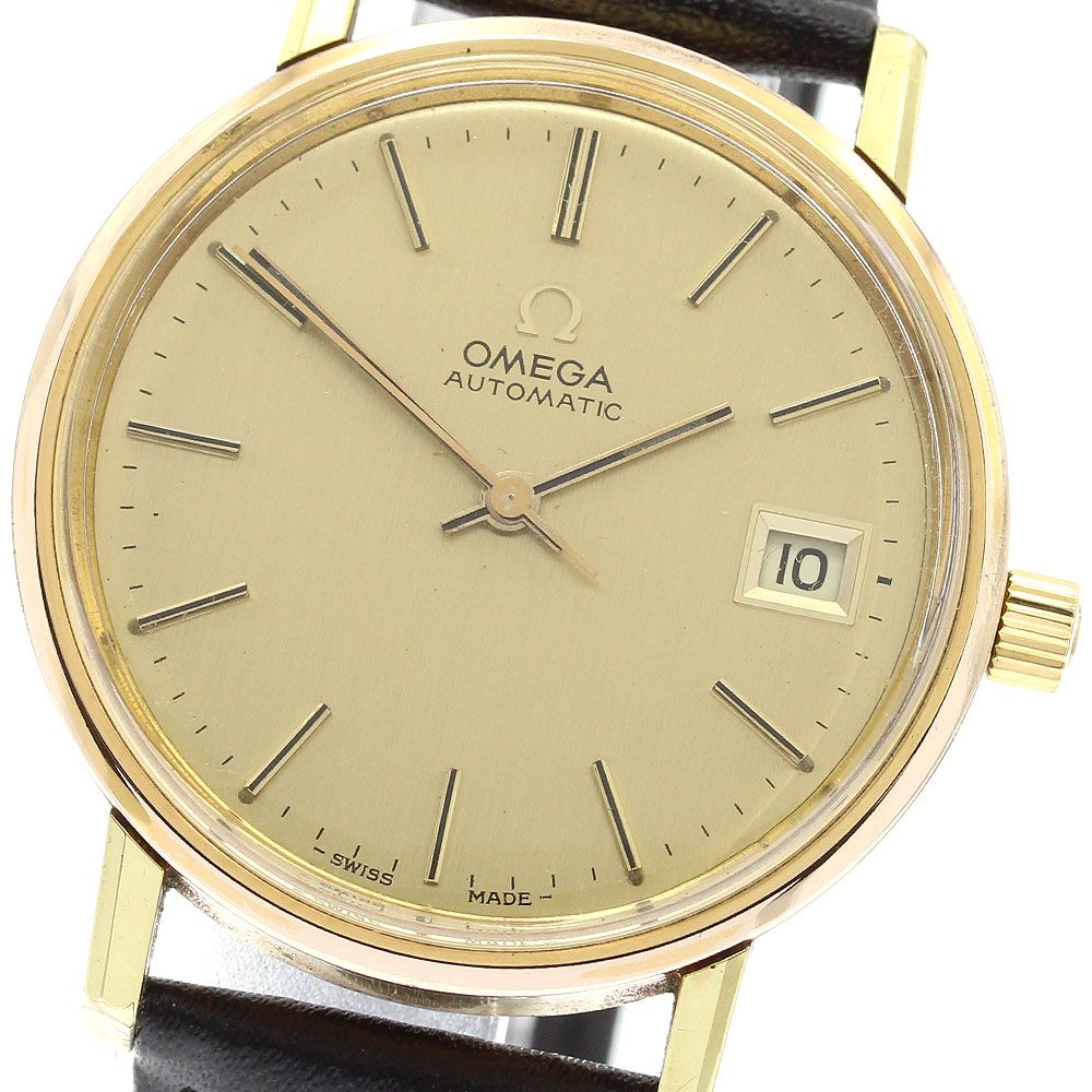 オメガ OMEGA 166.0202 Cal.1012 デイト 自動巻き メンズ _934538
