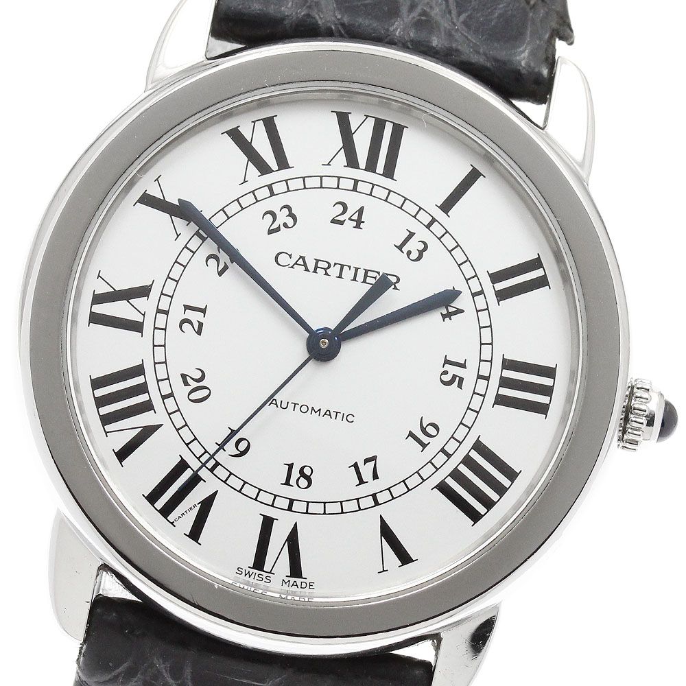 カルティエ CARTIER WSRN0013 ロンドソロ MM 自動巻き ボーイズ _849597