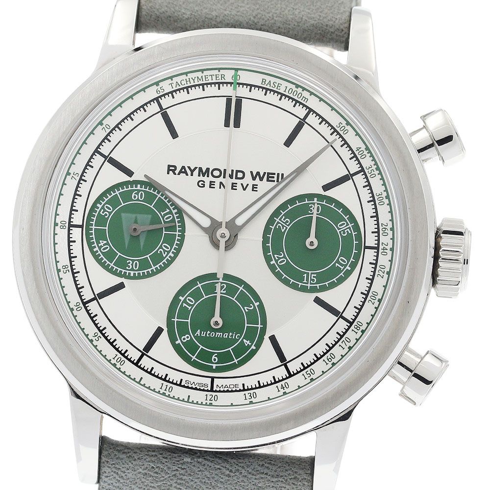 レイモンドウィル RAYMOND WEIL 7765-STC-LAR01 ミレジム ラルゴ・ウィンチ コラボモデル 自動巻き メンズ 美品 箱・保証書付き_942132 レイモンドウィル RAYMOND WEIL 7765-STC-LAR01 ミレジム ラルゴ