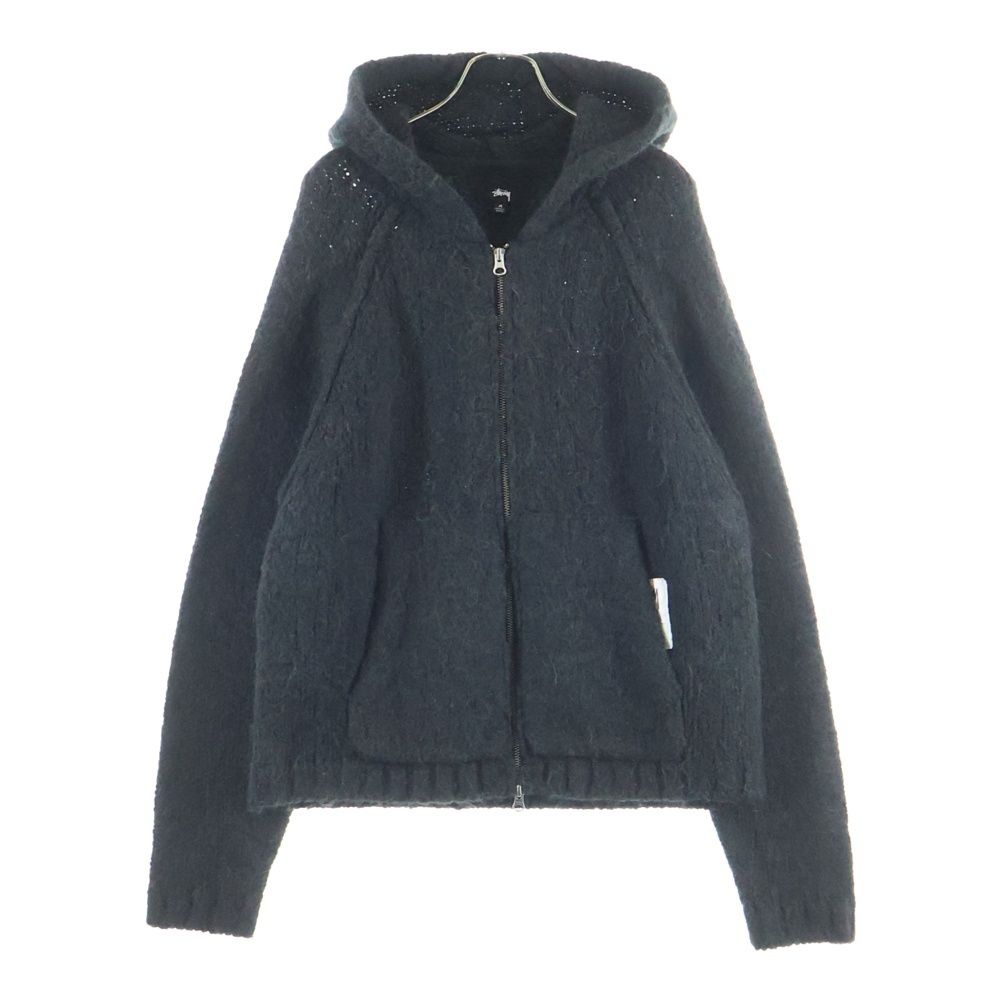 STUSSY (ステューシー) Chunky Knit Zipup Hoodie チェンキー ニット