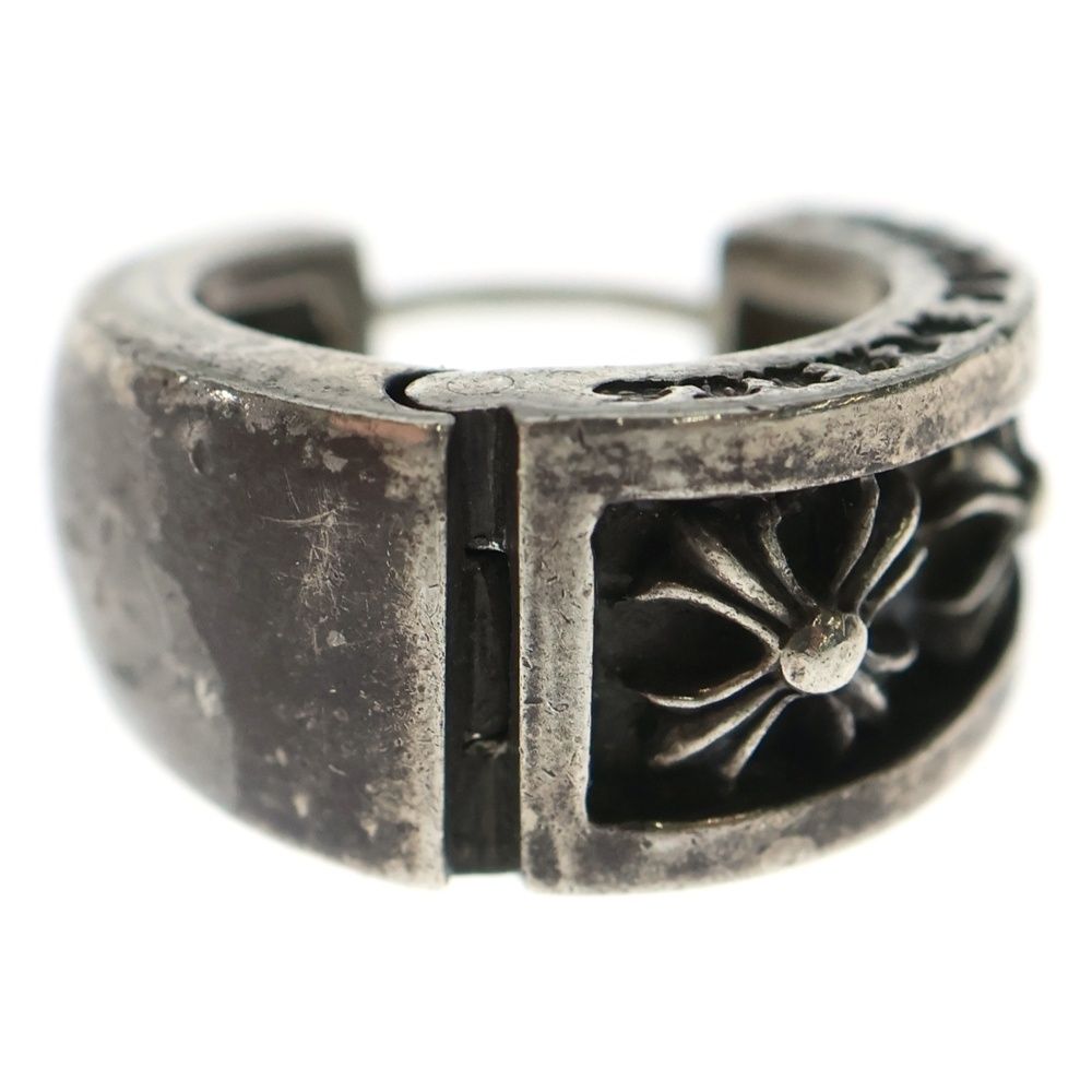 CHROME HEARTS (クロムハーツ) NARROW V-CHX L ナローV CHX シルバー