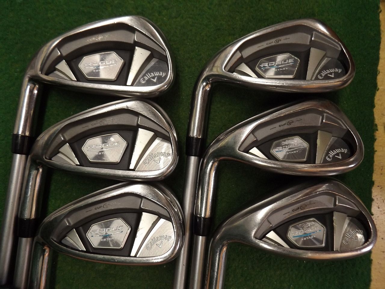 4005 ROGUE STAR LH #6-PW,AW 純正カーボン R キャロウェイ ローグ