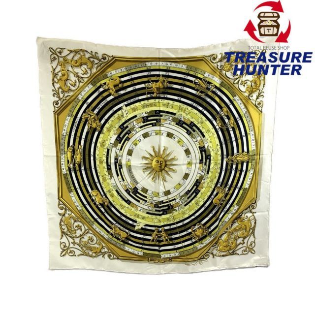 HERMES(エルメス) スカーフ カレ90 占星術 DIES ET HORE シルク100