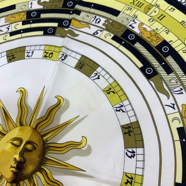 HERMES(エルメス) スカーフ カレ90 占星術 DIES ET HORE シルク100