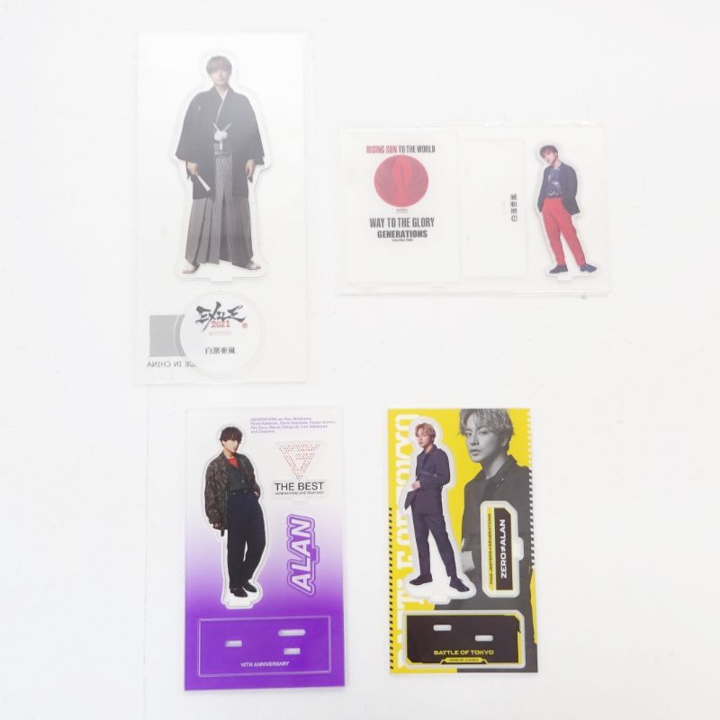 三重店】GENERATIONS 白濱亜嵐 アクリルスタンド 計4点セット（LDH