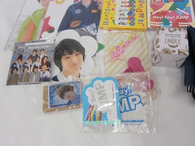 中古品 Hey!Say!JUMP 伊野尾慧 グループグッズ 他 クリアファイル ペン
