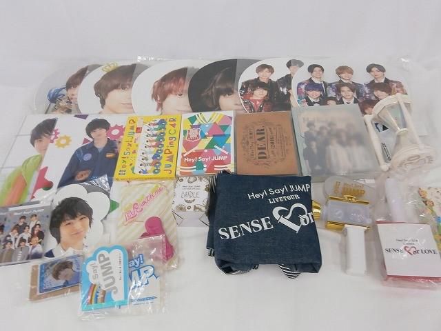 中古品 Hey!Say!JUMP 伊野尾慧 グループグッズ 他 クリアファイル ペン