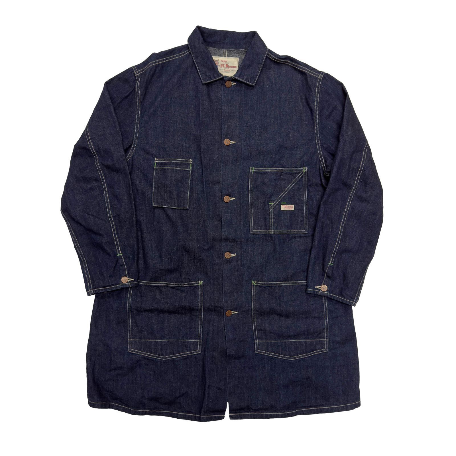 TCB jeans TCBジーンズ Tabby's Coat ショップコート デニムコート