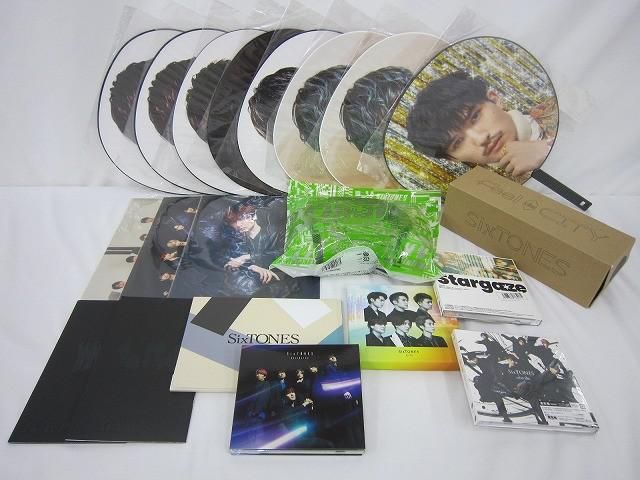 中古品 SixTONES ジェシー CITY 他 DVD CD ペンライト うちわ 等