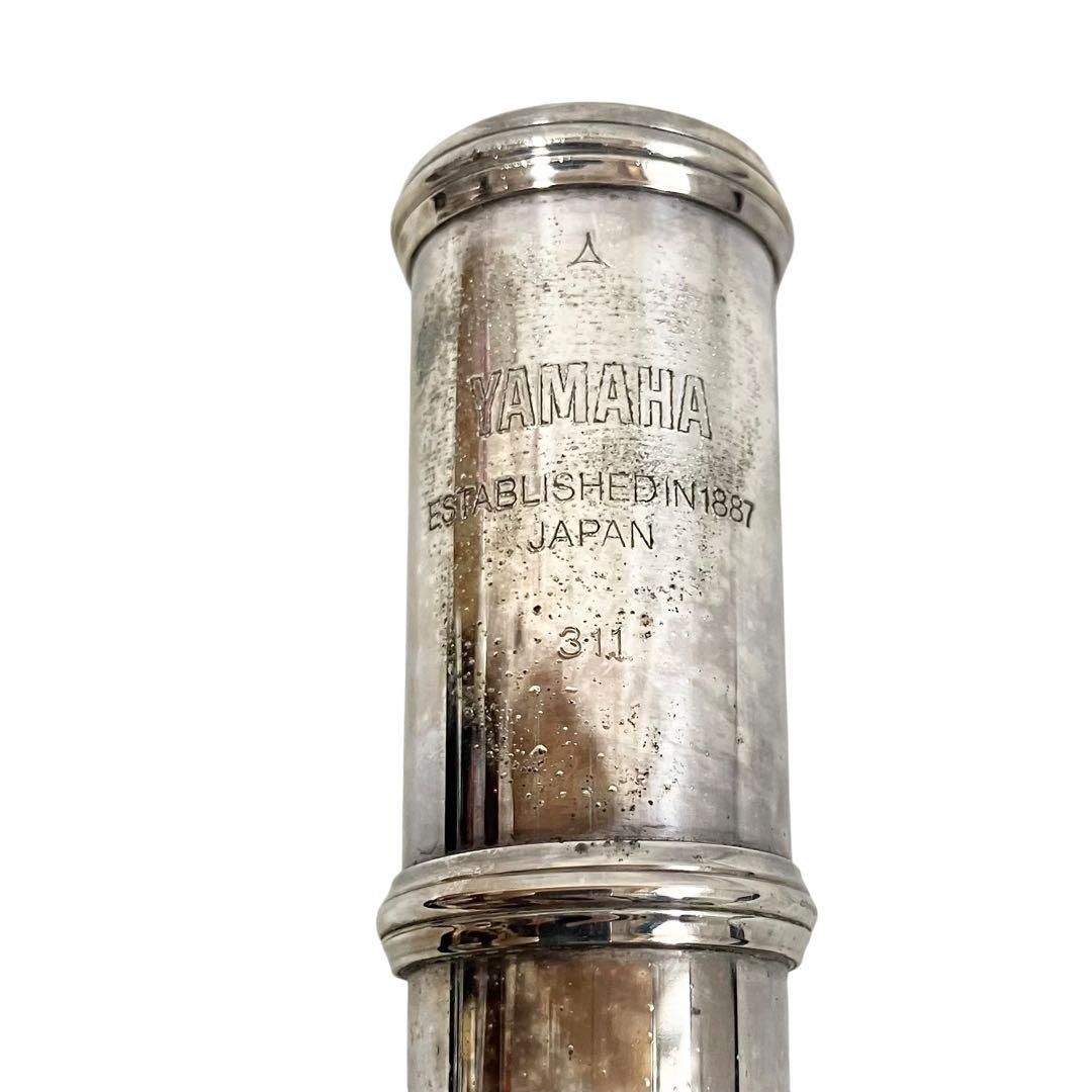 YAMAHA ヤマハ フルート YFL-311 シルバー 頭部管銀製 Eメカ ケース付