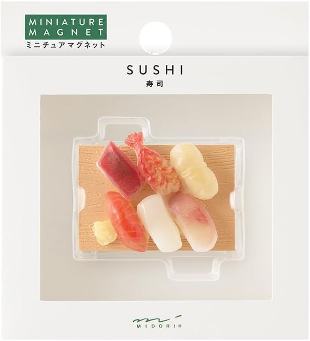 全国送料無料】 郵便受けにお届け ミドリ 磁石 マグネット 1個入 寿司