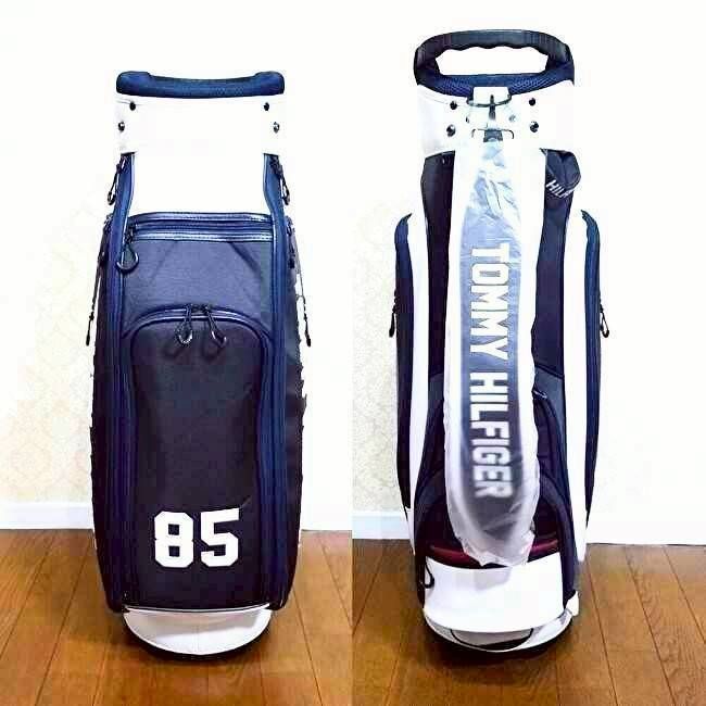  TOMMY HILFIGER トミーヒルフィガー キャディバック 正規品 送料無料 ゴルフバック ゴルフバックカバー クールダウン用品 ゴルフバッグ キャディバッグ ゴルフ