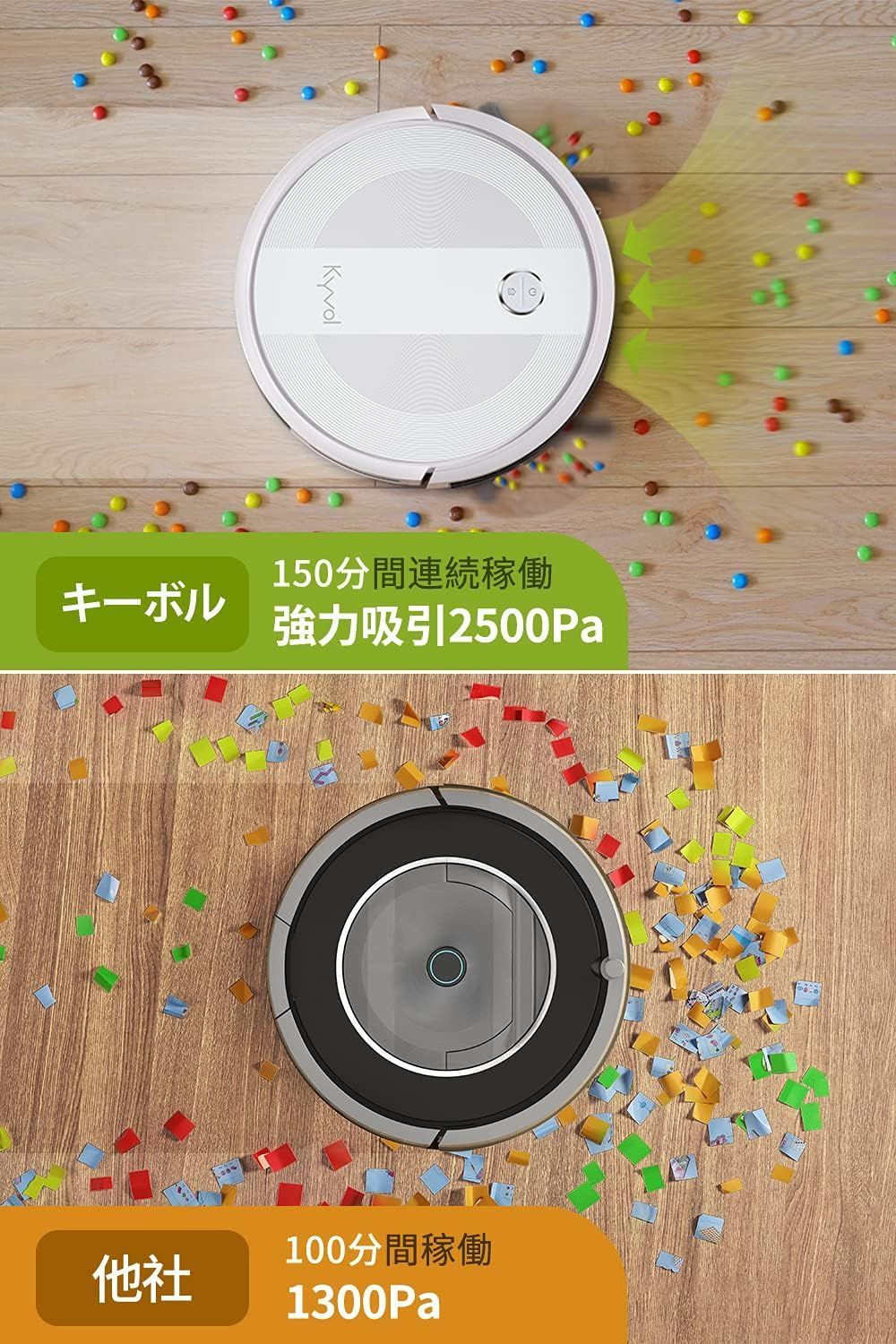 ロボット掃除機 新品 掃除機 クリーナー お掃除ロボット KYVOL