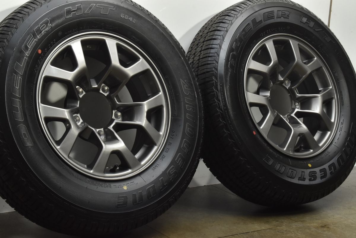 新車外し品】スズキ JB74 ジムニーシエラ 純正 15in 5.5J +5 PCD139.7