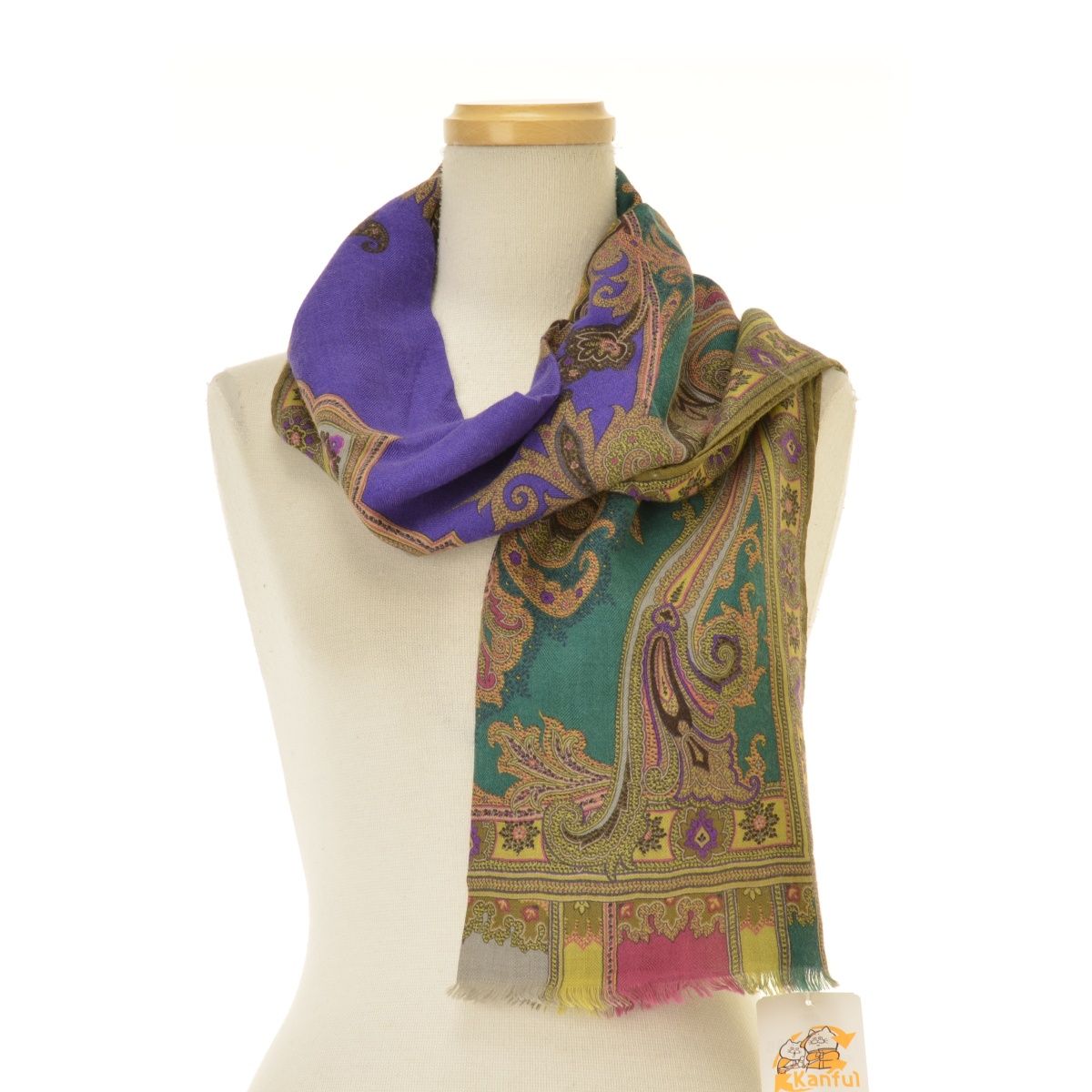 ETRO】ペイズリー マフラーストール - メルカリ