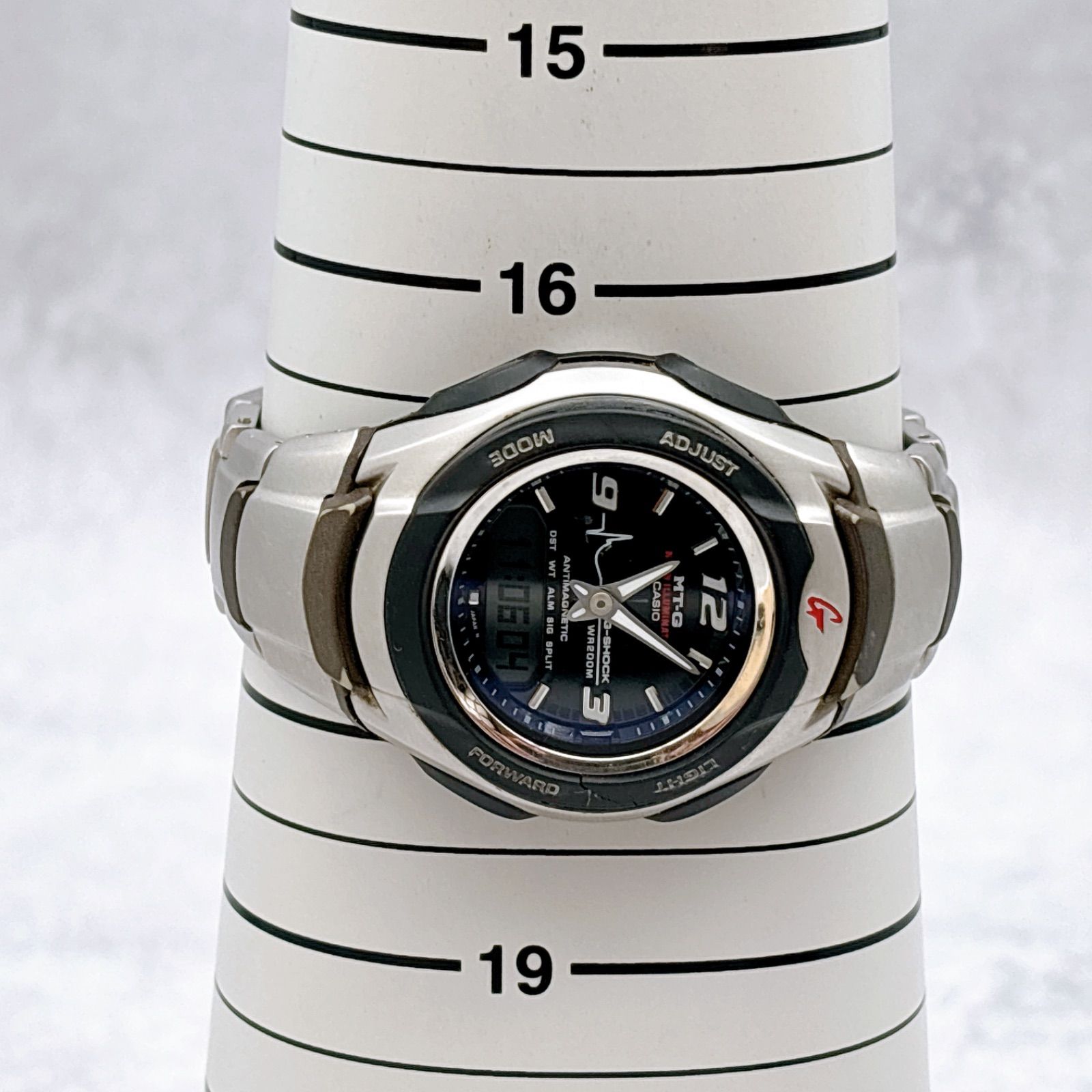 CASIO G-SHOCK MTG-520 アナデジ 旧MT-G 廃盤モデル 箱・予備コマ付