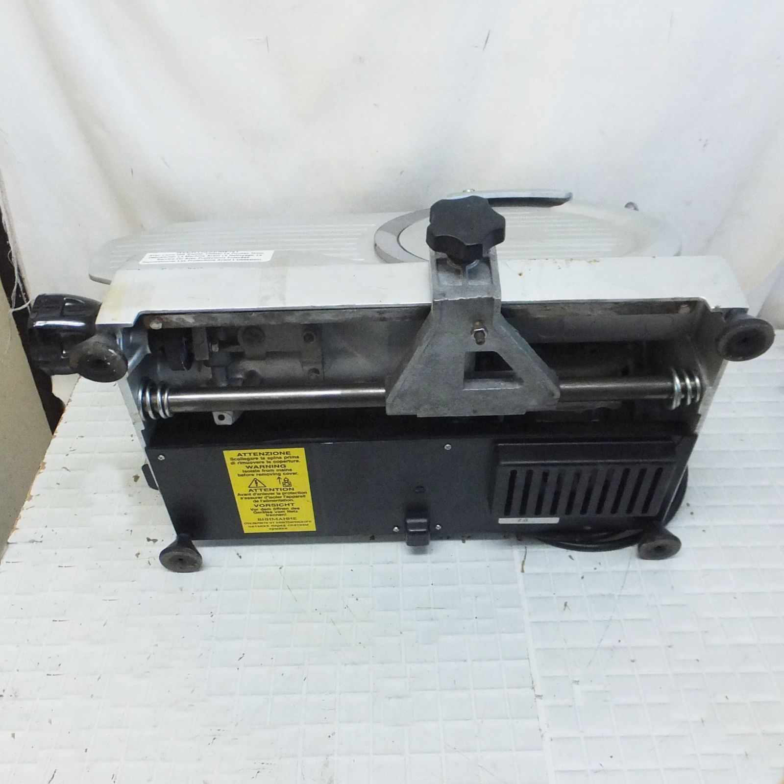 ユニバーサルスライサー中部コーポレーション MS25MA 100V 中古 R859【業務用】ユニバーサルスライサー 中部コーポレーション MS25MA