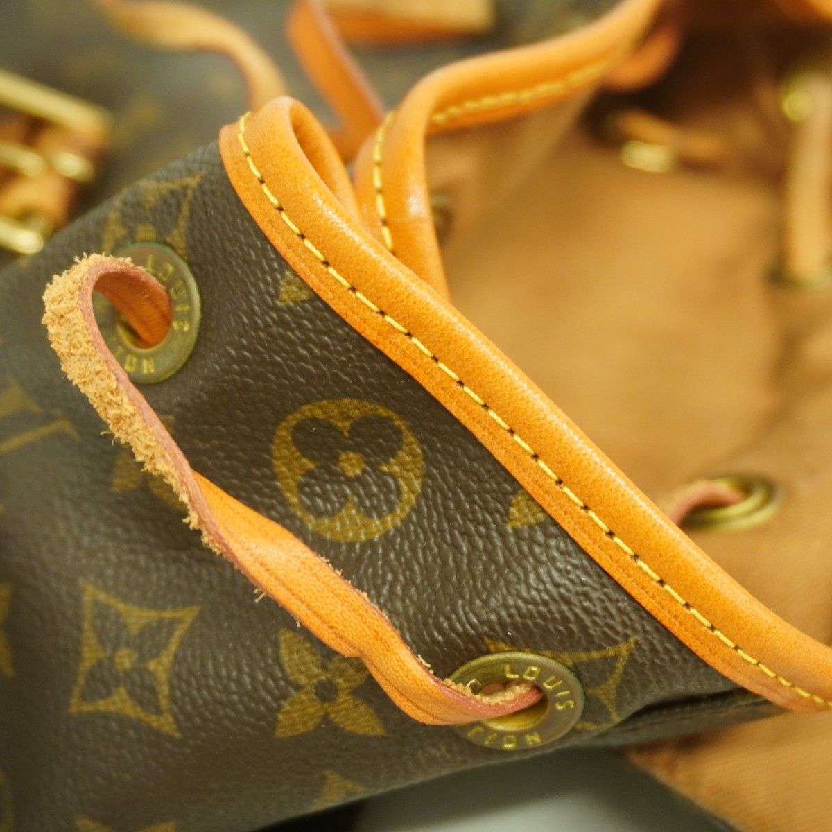 ルイ ヴィトン モンスリGM LOUIS VUITTON 公式リペア品