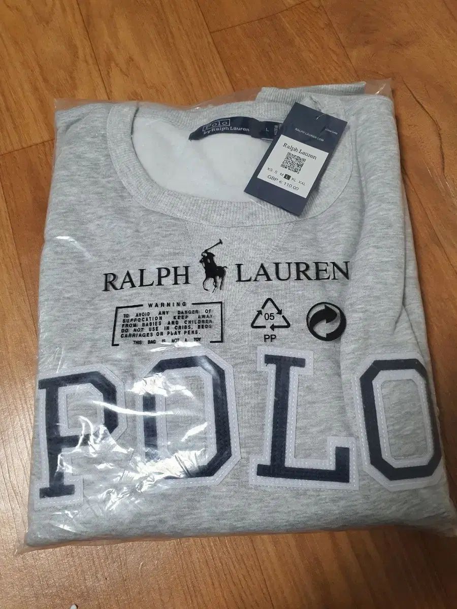 ポロ ラルフローレン スウェット Tシャツ グレー L 【公式通販】