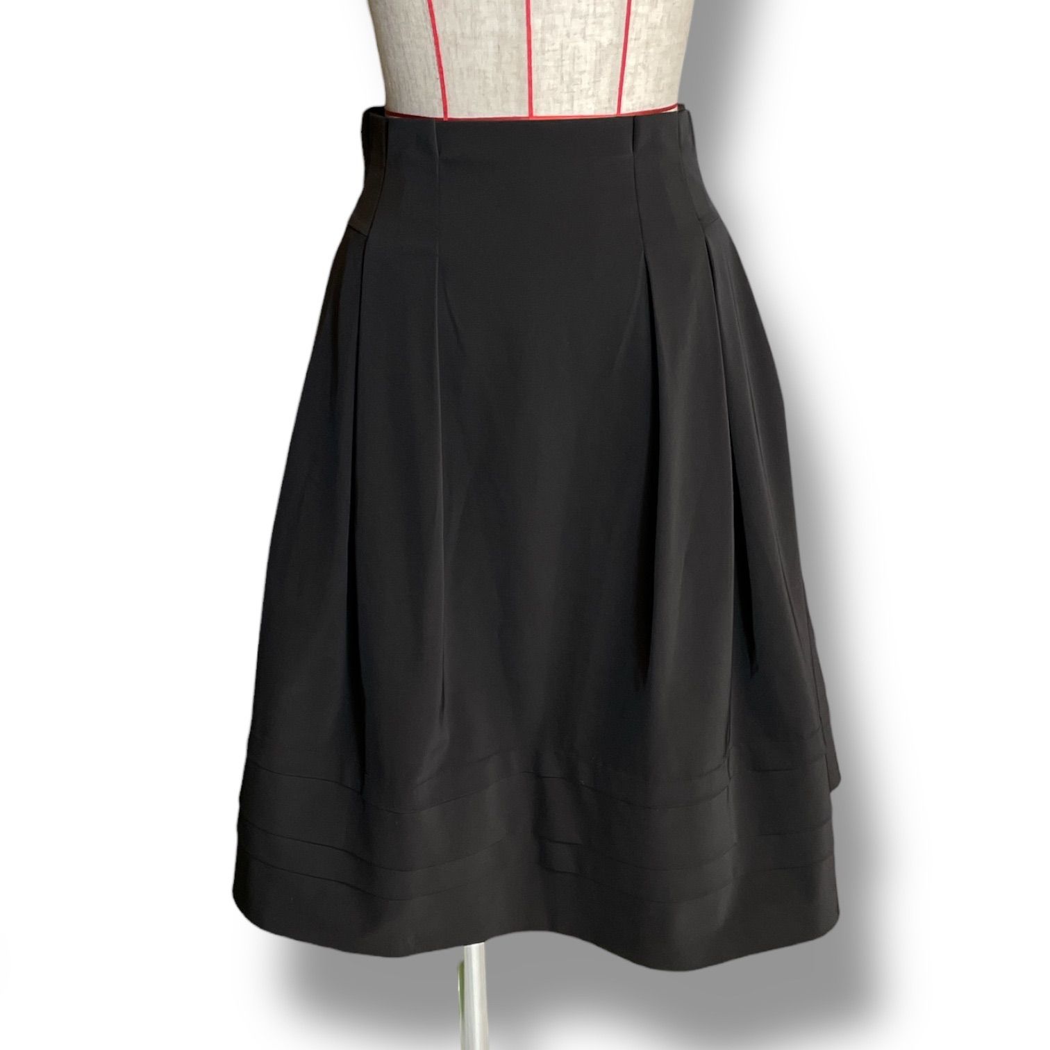 FOXEY NEW YORK フォクシーニューヨーク フレアスカート ストレッチ