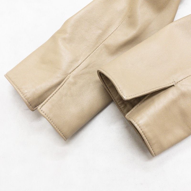 BALMAIN バルマン トレンチコート レザーコート ロング ベルト