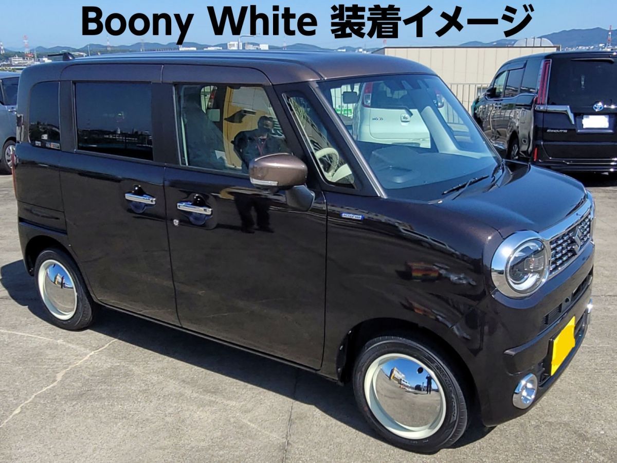 VENPLA Boony White 2084NCW 社外 14インチホイールキャップ 4枚SET