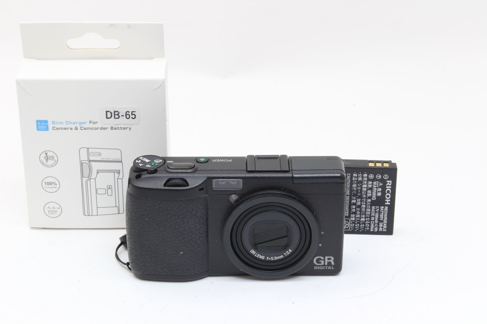 AB+ (良品) RICOH リコー GR DIGITAL 初代 ショット数4467回 初期不良 
