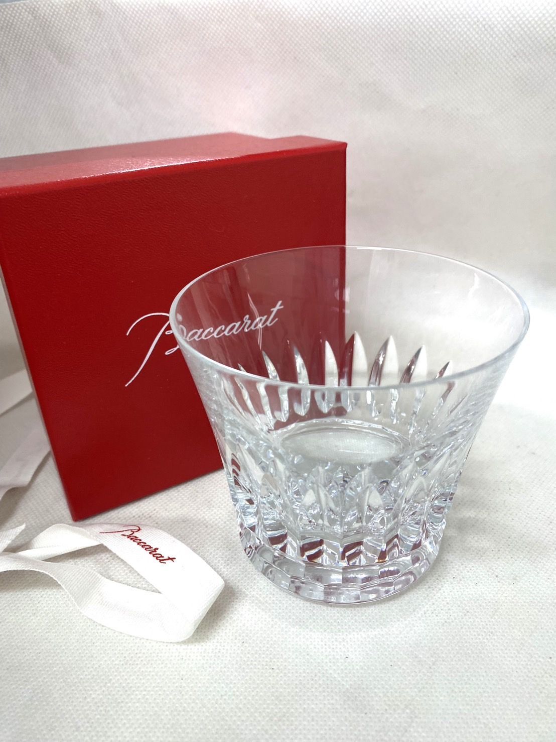 美品 Baccarat バカラ ティアラ タンブラー ロックグラス 2021