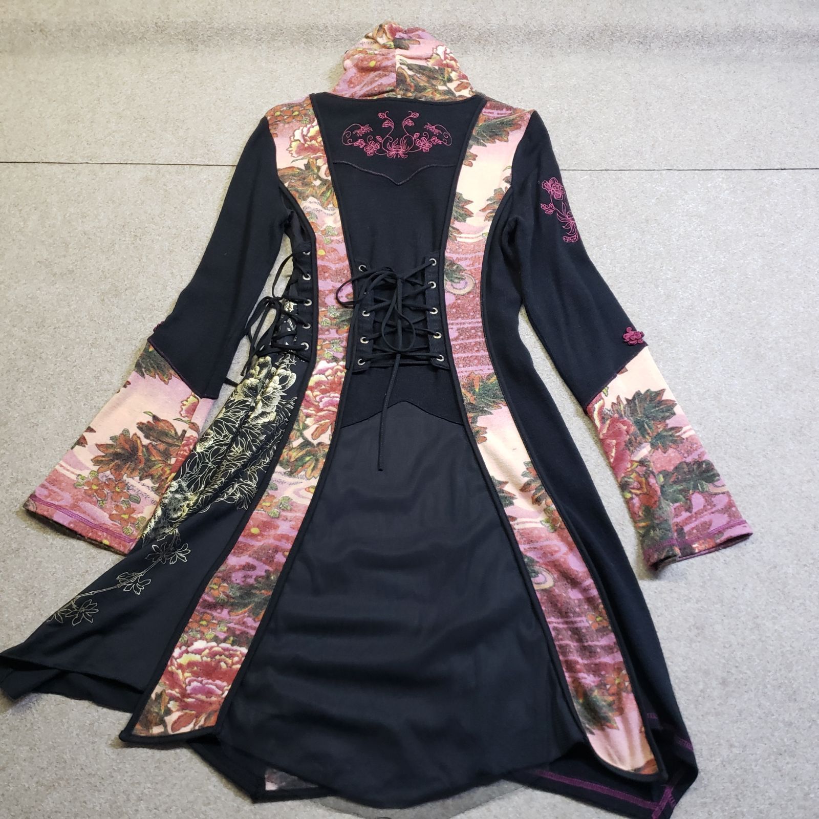 OZZ ONESTE ワンピース チャイナボタン装飾 u7256e - メルカリ