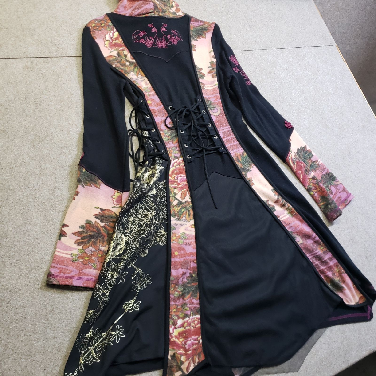 OZZ ONESTE ワンピース チャイナボタン装飾 u7256e - メルカリ