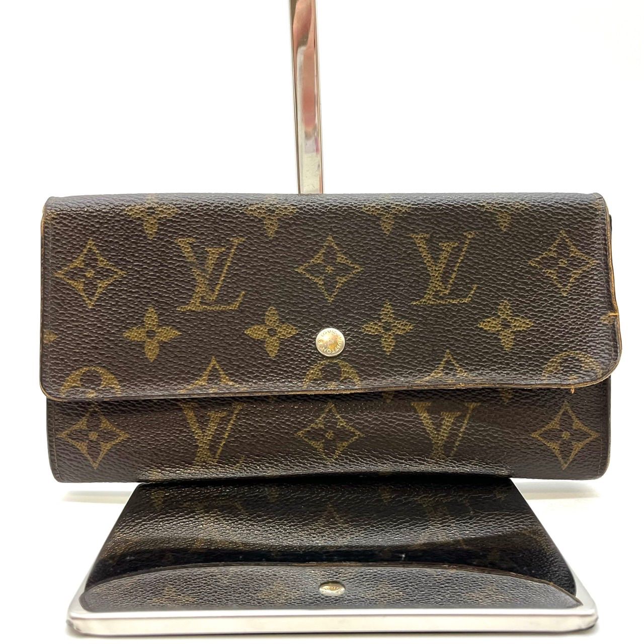 良品】LOUIS VUITTON ルイヴィトン モノグラム PVC 長財布 ウォレット 
