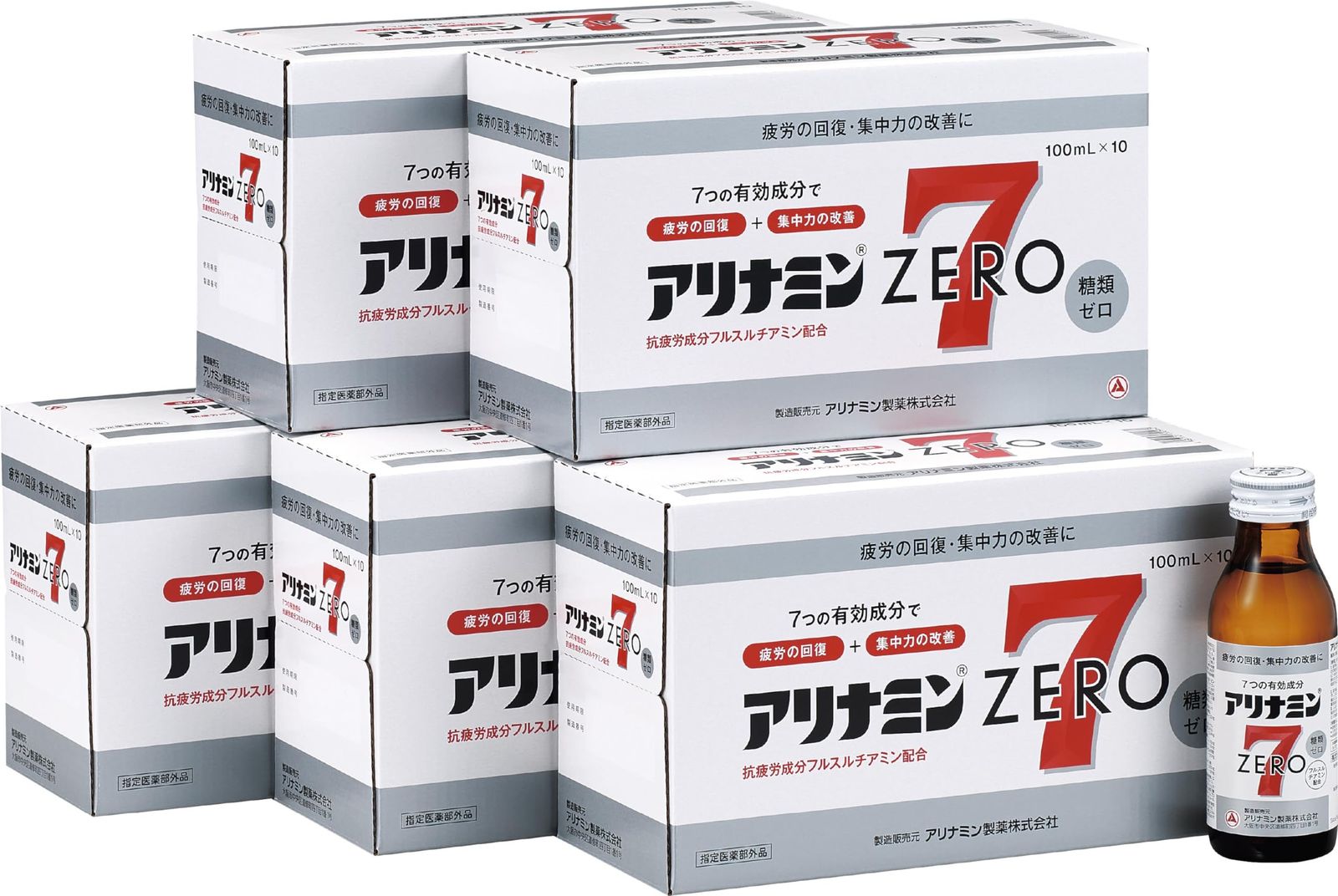 アリナミンゼロ7 100ml x 50本 (ケース)【指定医薬部外品】 疲労の回