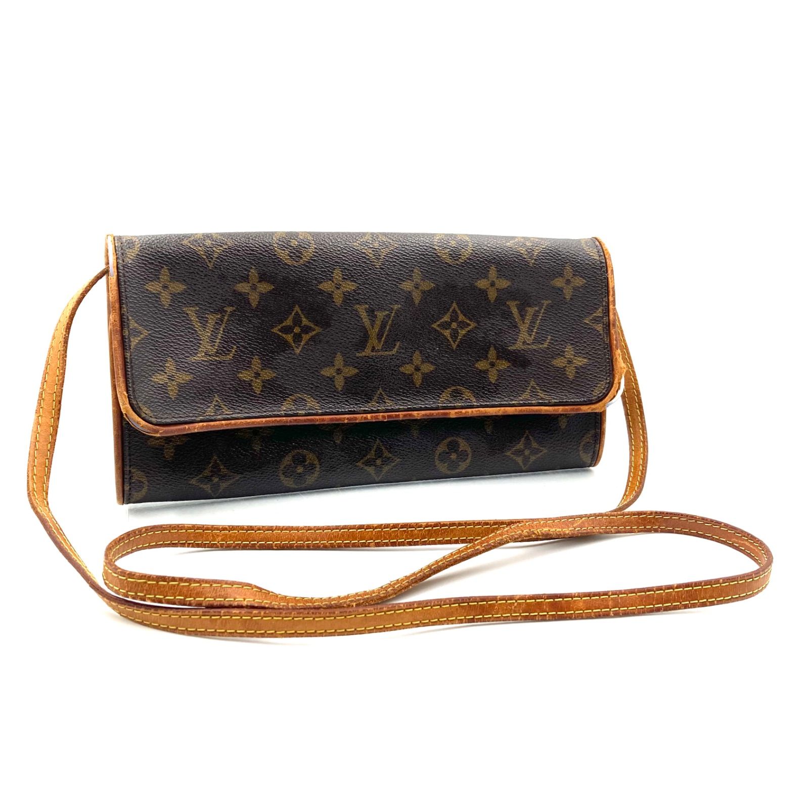 LOUIS VUITTON ルイヴィトン モノグラム ポシェットツインGM 2WAY