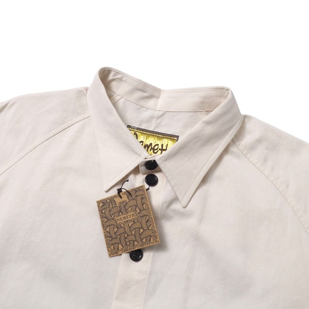 □未使用品□NEMETH ネメス Lace Rope Print 長袖シャツ サイズL
